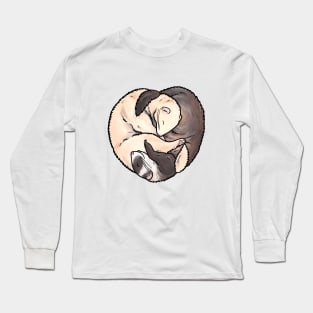 Sleeping Ferrets Long Sleeve T-Shirt